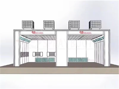 Оборудване на кабината за спрей за боя за продажба